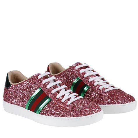 gucci neon pink sneakers|gucci glitter sneakers cheap.